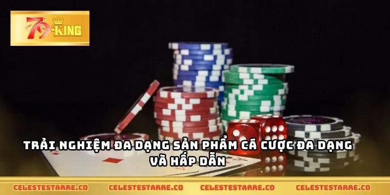 Trải nghiệm đa dạng sản phẩm cá cược đa dạng và hấp dẫn